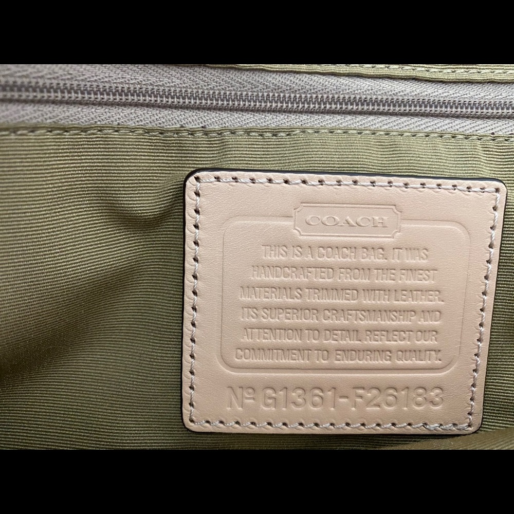 Coach Leather Tote Bag - Picture 5 of 8
